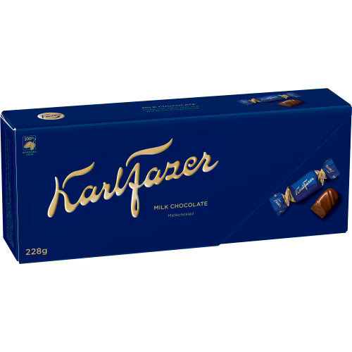 Fazer Milk Chocolate Mjölkchoklad Pralin Box - Milk Chocolate Praline Box 228g
