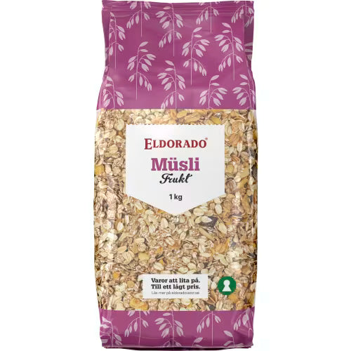 Eldorado Müsli Frukt - Muesli with Fruit 1kg