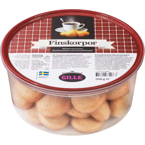 Gille Finskorpor Kardemumma - Cardamom Biscuits 350g
