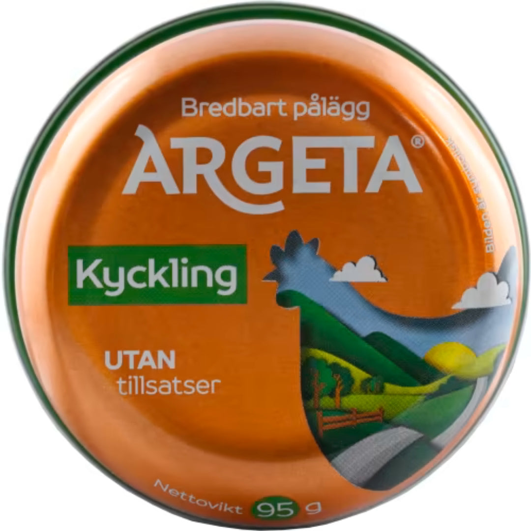 Argeta Kycklingpastej Original - Chicken Pâté Original 95g