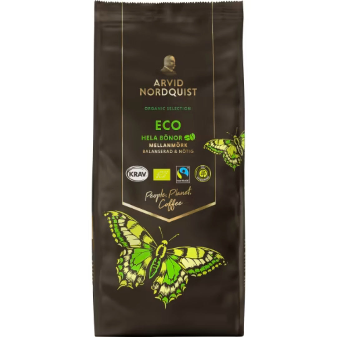 Arvid Nordquist Eco - Organic Medium-Dark Roast Whole Beans 450g