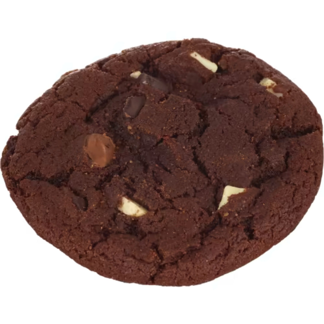 Aunt Mabels Cookie Chocolate Chunks - Cookie with Dark, Milk, and White Belgian Chocolate chunks 50g