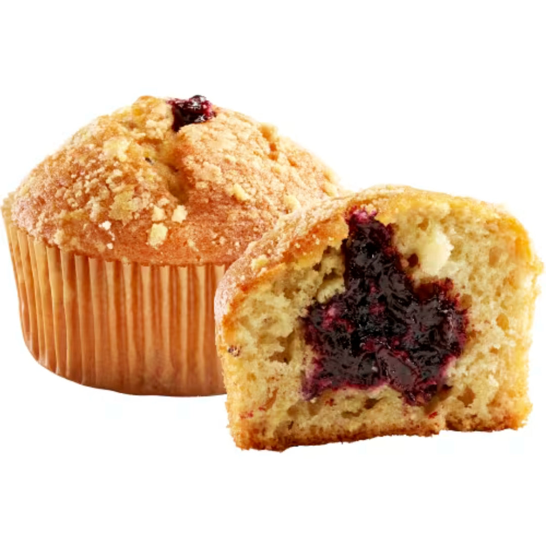 Aunt Mabels Muffin Blueberry - Muffin with Blueberries and Blueberry Filling 95g