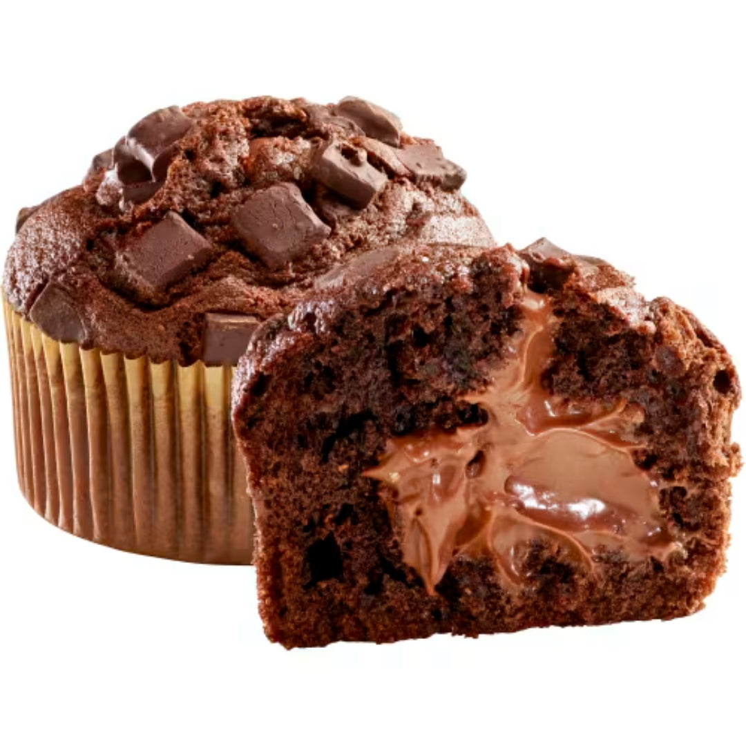 Aunt Mabels Muffin Double Chocolate - Moist Muffin with Chocolate Grains 95g