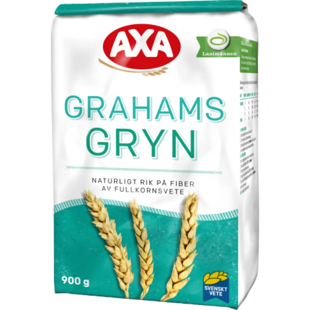 Axa Grahamsgryn - Graham Wheat Groats 900g