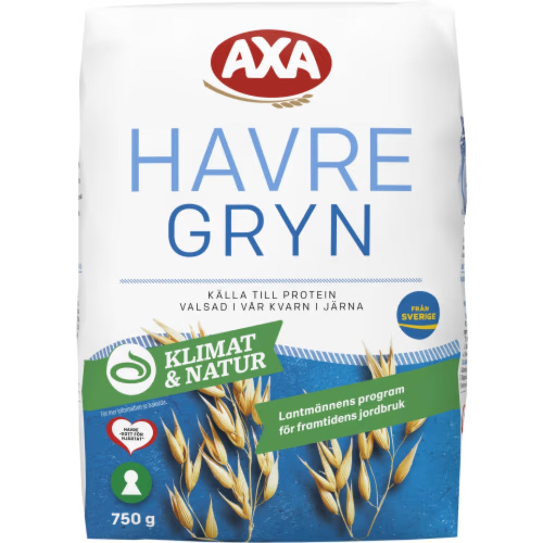 Axa Havregryn - Oats 750g