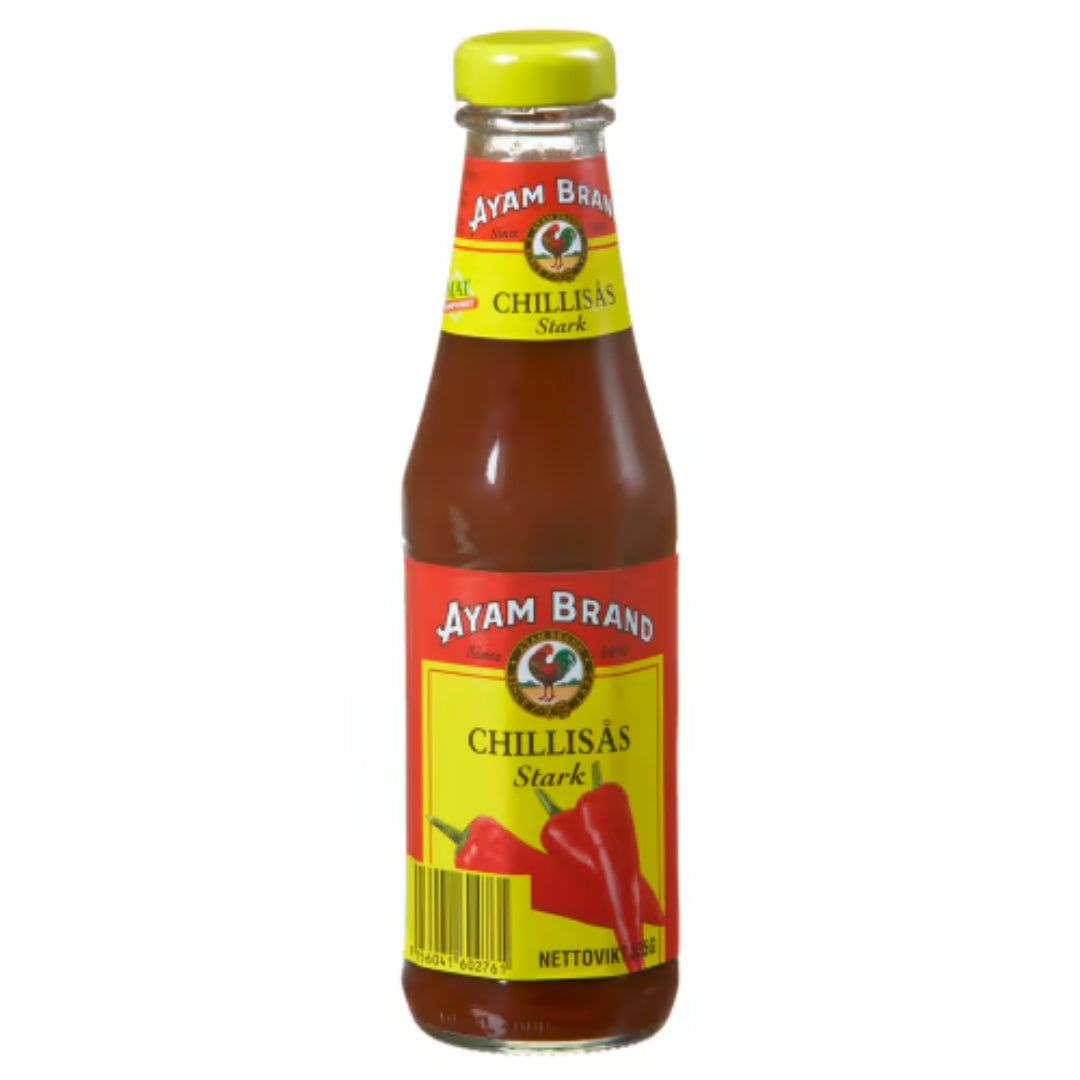 Ayam Stark Chilisås - Hot Chili Sauce 335g