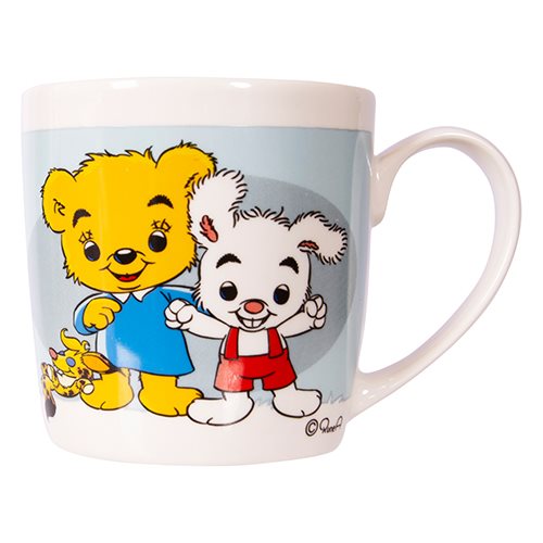 BAMSE Mugg Brumma & Mini-Hopp Blå 27 cl