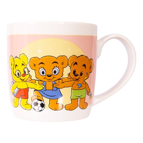 BAMSE Mugg Trillingarna & Brumma Korall 27cl