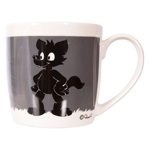 BAMSE Mugg Vargen Grå 27cl