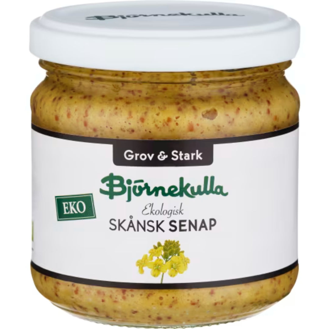 Björnekulla Skånsk Senap - Traditional & Coarse Mustard 190g