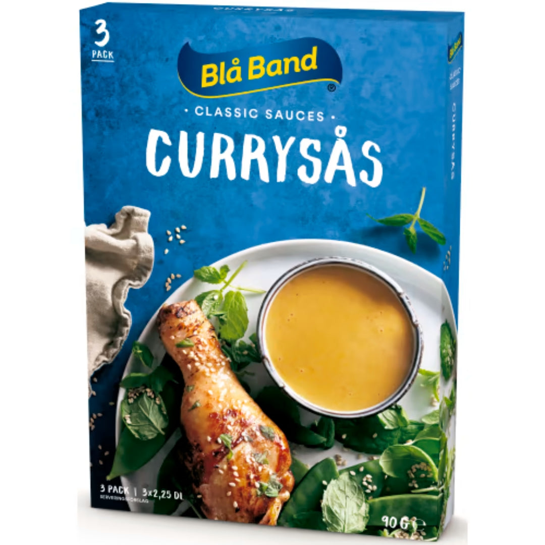 Blå Band Currysås Pulver - Curry Sauce 90g