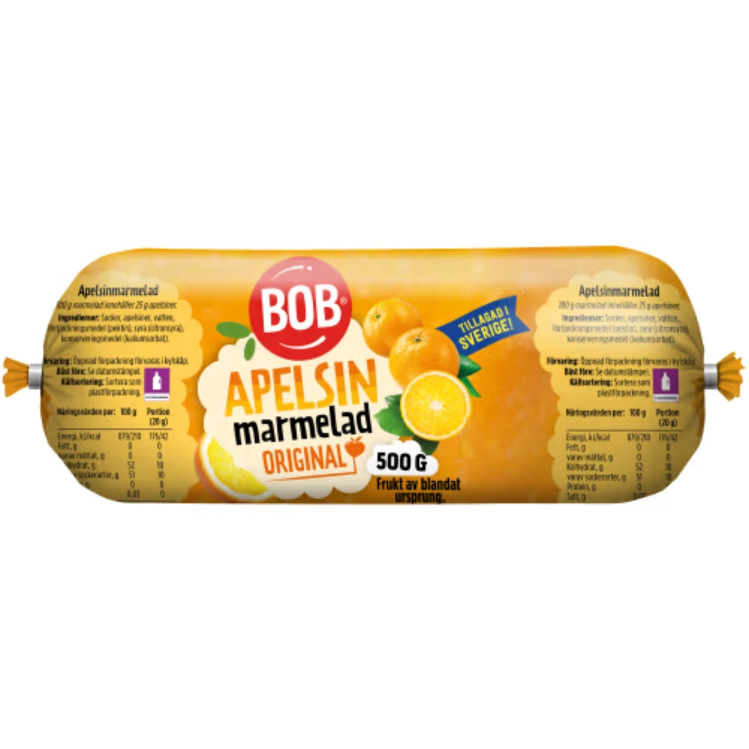 Bob Apelsin Marmelad Refill - Orange Marmalade – Refill Pack 500g