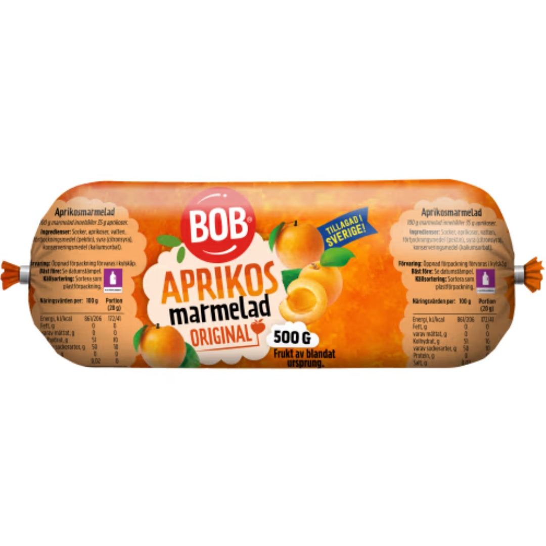 BOB Aprikos Marmelad Refill - Apricot Marmalade 500g