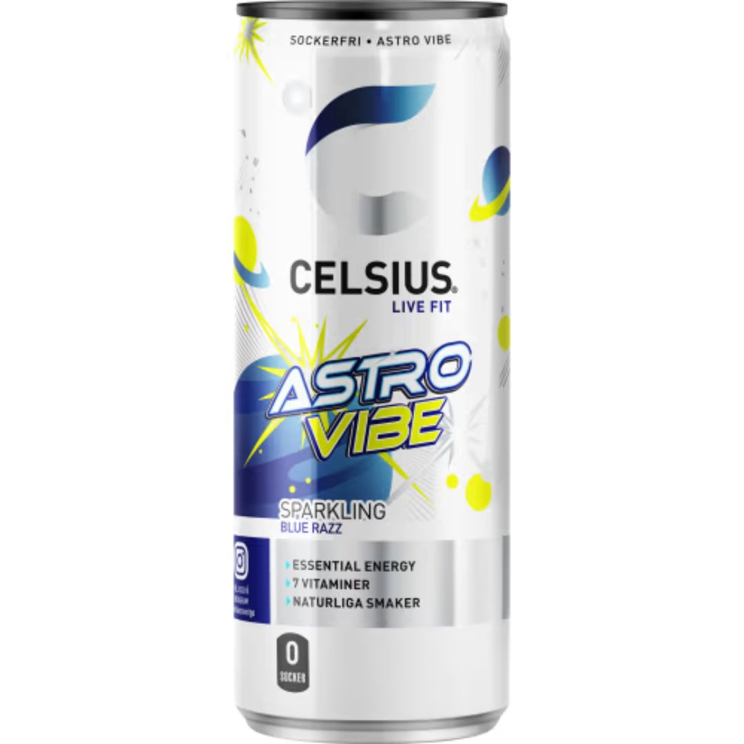Celsius Astro Vibe Energidryck Burk - Energy Drink 35.5cl