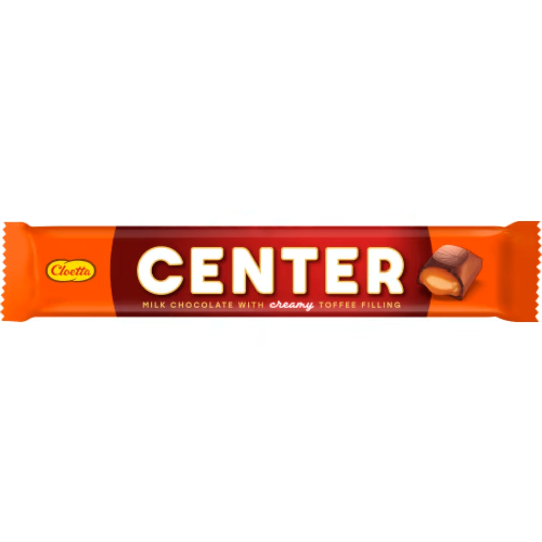 Cloetta Center dubbel - Chocolate With Caramel Bar 50g