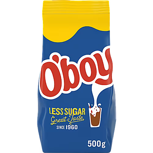 O'boy Mindre socker - Less Sugar Chocolate Powder 500g