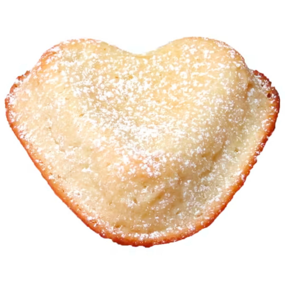 Dafgårds Vaniljhjärta - Shortcrust Pastry Heart Filled with Vanilla Cream 57g