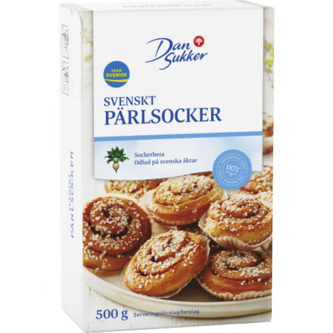 Dansukker Pärlsocker - Pearl Sugar 500g