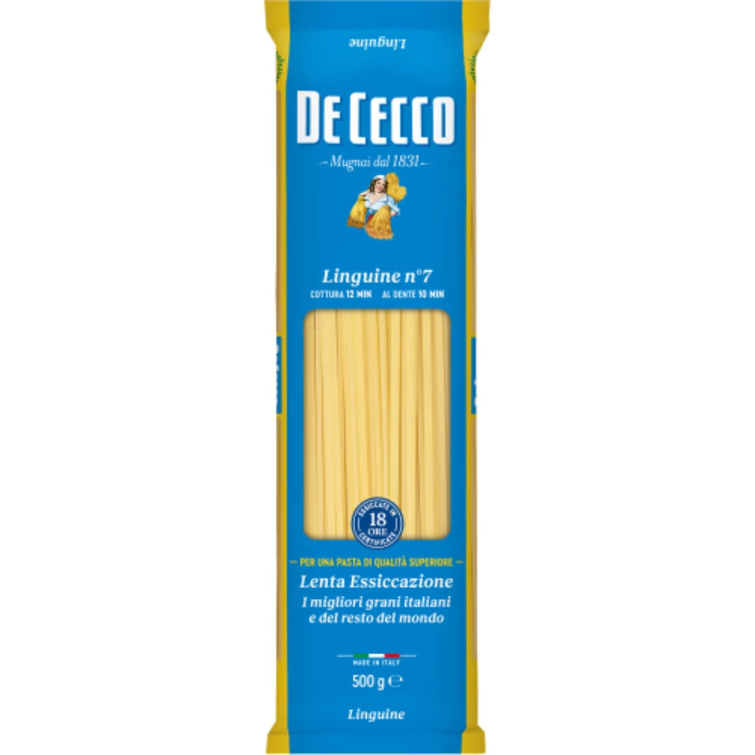 De Cecco Linguine No 7 Pasta - Linguine Pasta 500g