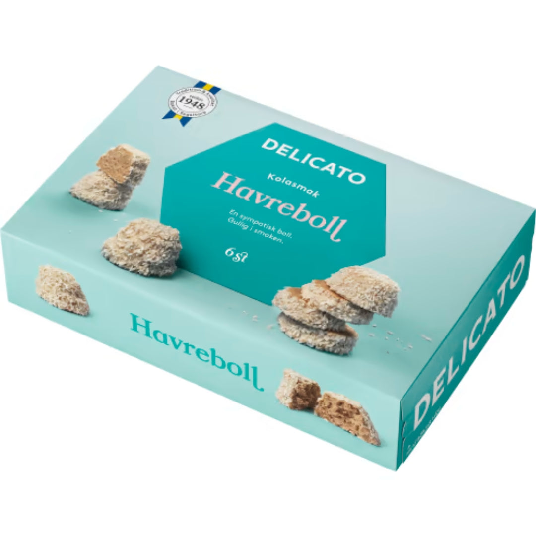 Delicato Havreboll - Oat Ball Rolled in Coconut 240g