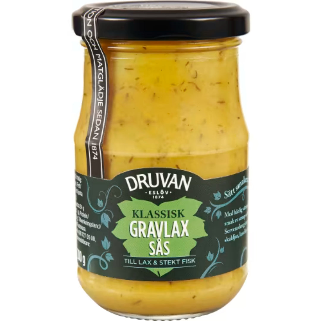 Druvan Gravlaxsås - Gravlax Sauce 200g