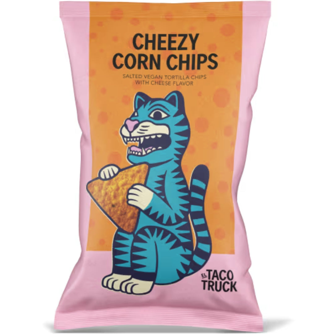 Patatine di mais Cheezy Truck El Taco - patatine di mais croccanti con sapore di formaggio 150G