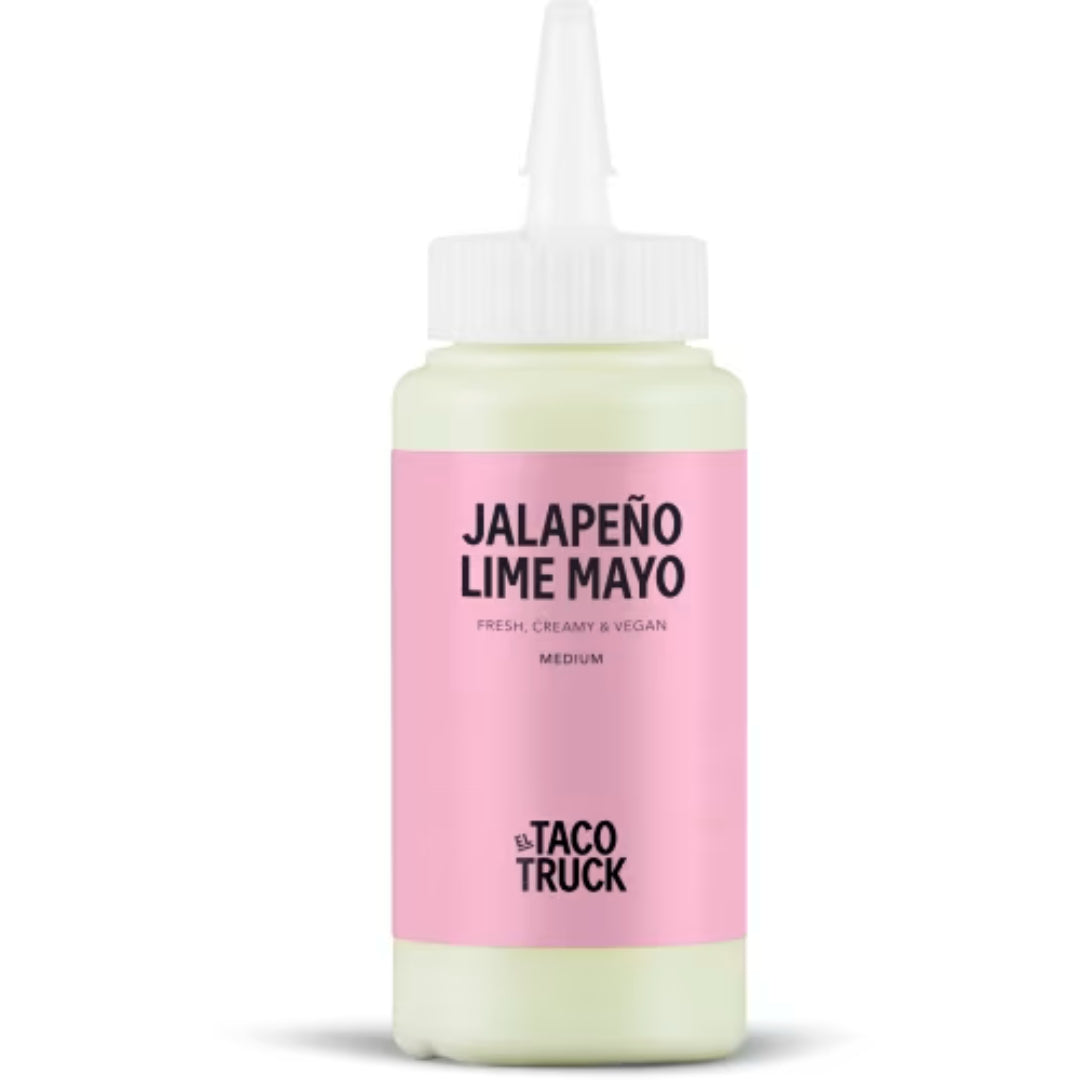El Taco Truck Jalapeno Lime Mayo - Vegan Jalapeno Lime Mayo 200ml