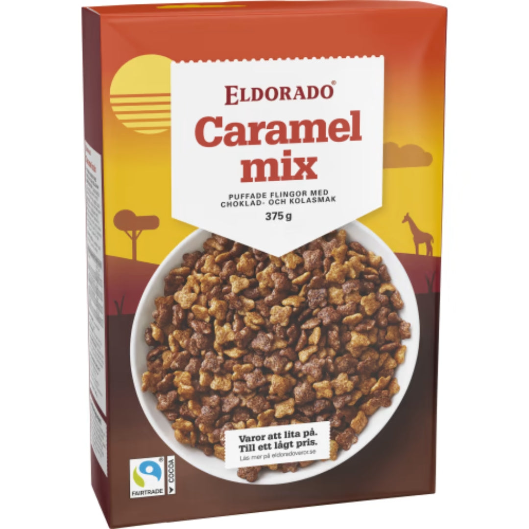 Eldorado Caramel Mix - Chocolate & Caramel Cereal 375g