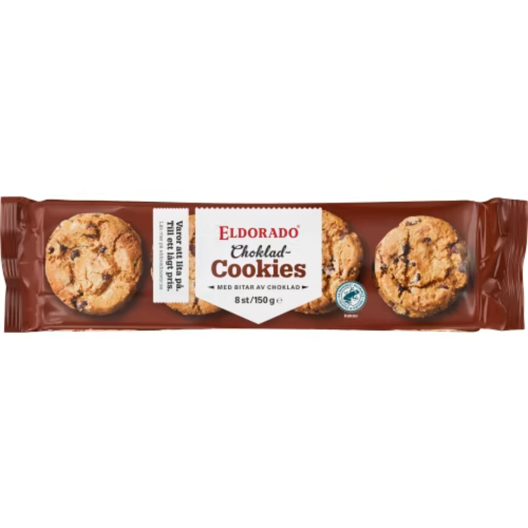 Eldorado Chokladcookies - Cookies with Chocolate Chunks 150g