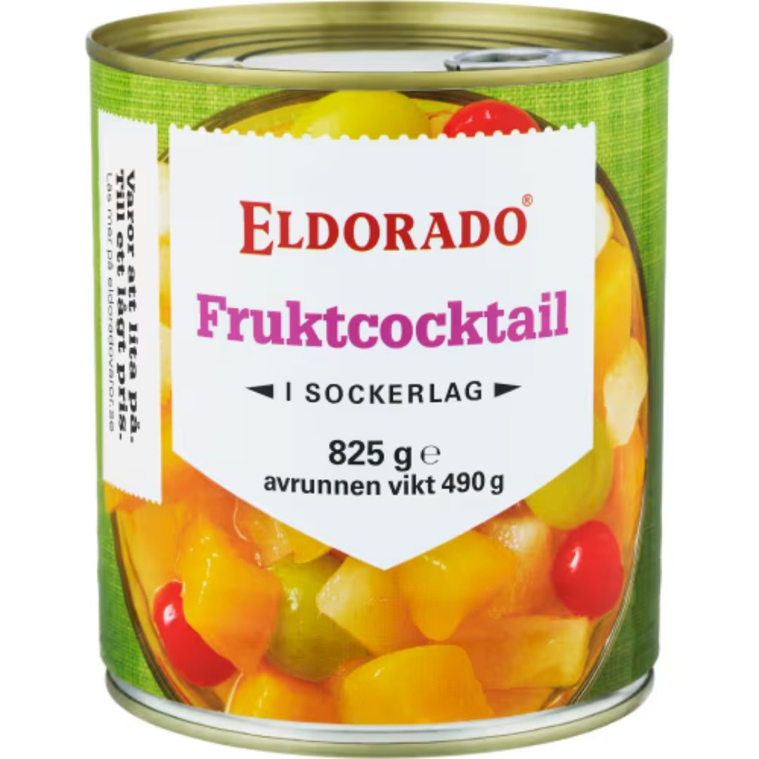 Eldorado Fruktcocktail i Sockerlag - Fruit Cocktail in Syrup 825g