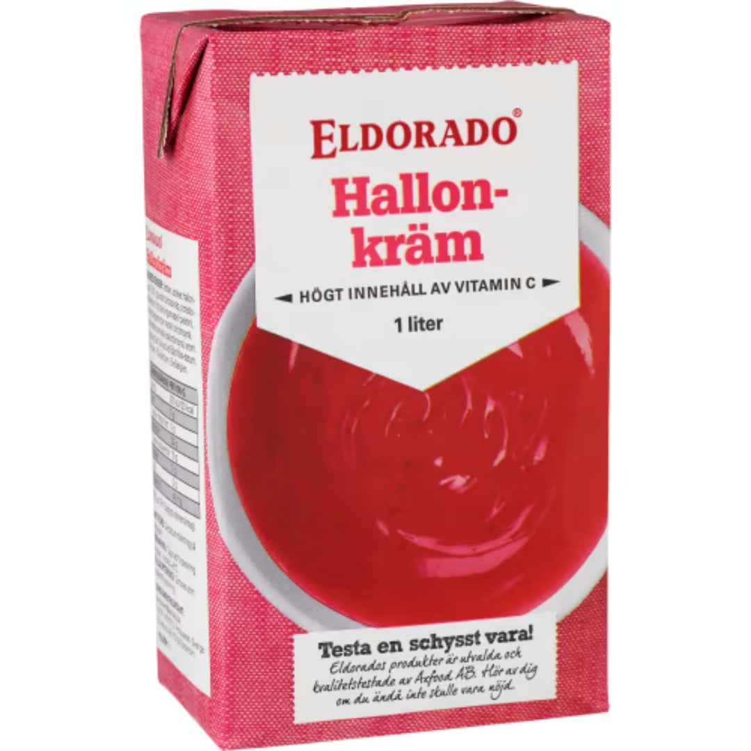 Eldorado Hallonkräm - Raspberry Fruit Soup 1L