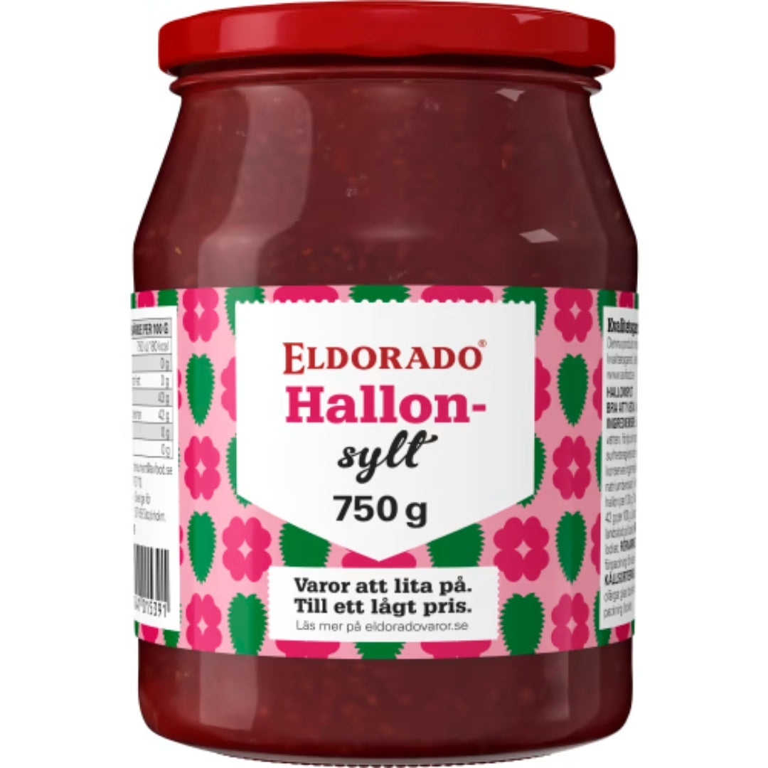 Eldorado Hallonsylt - Raspberry Jam 750g