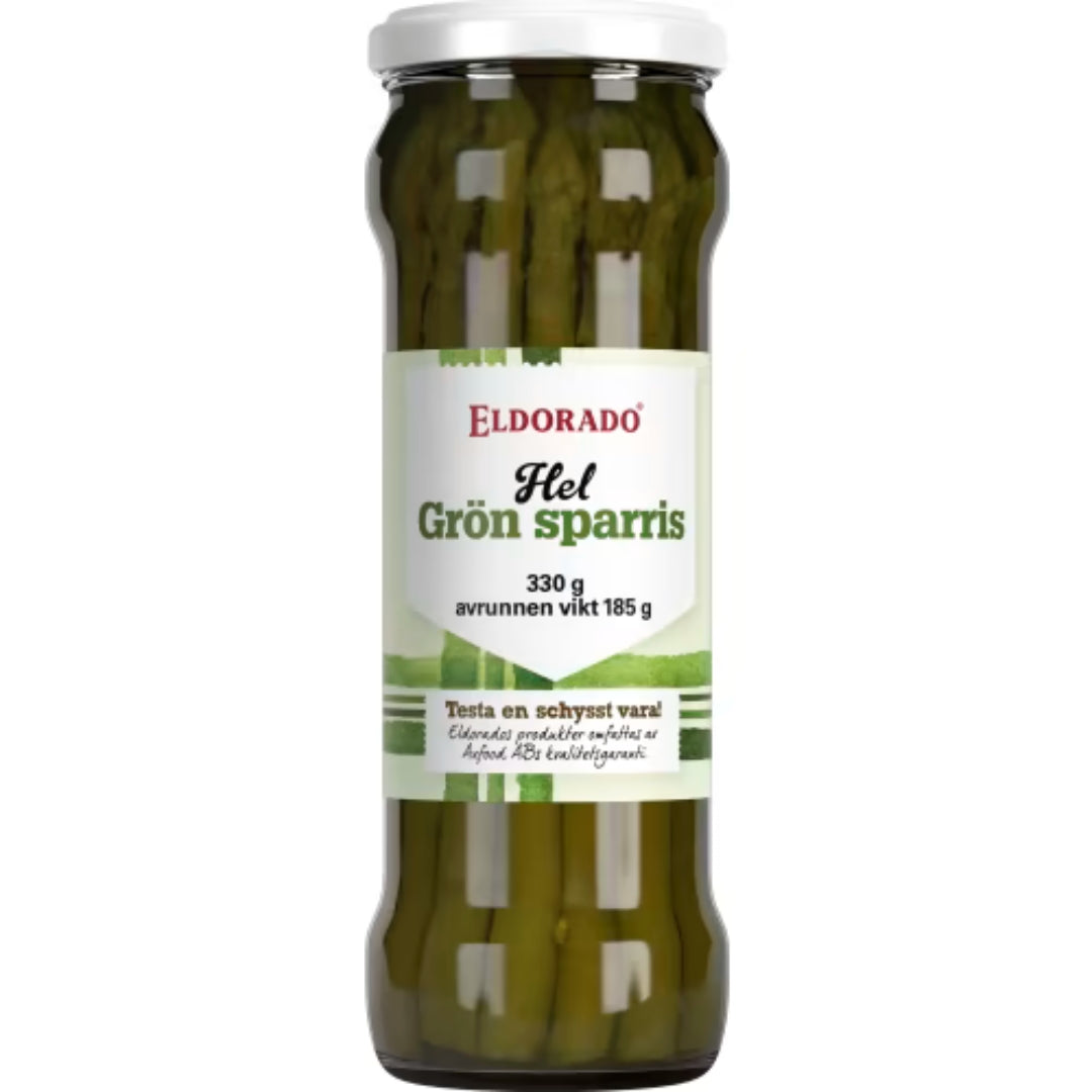 Eldorado Hel Sparris Grön - Whole Green Asparagus 330g