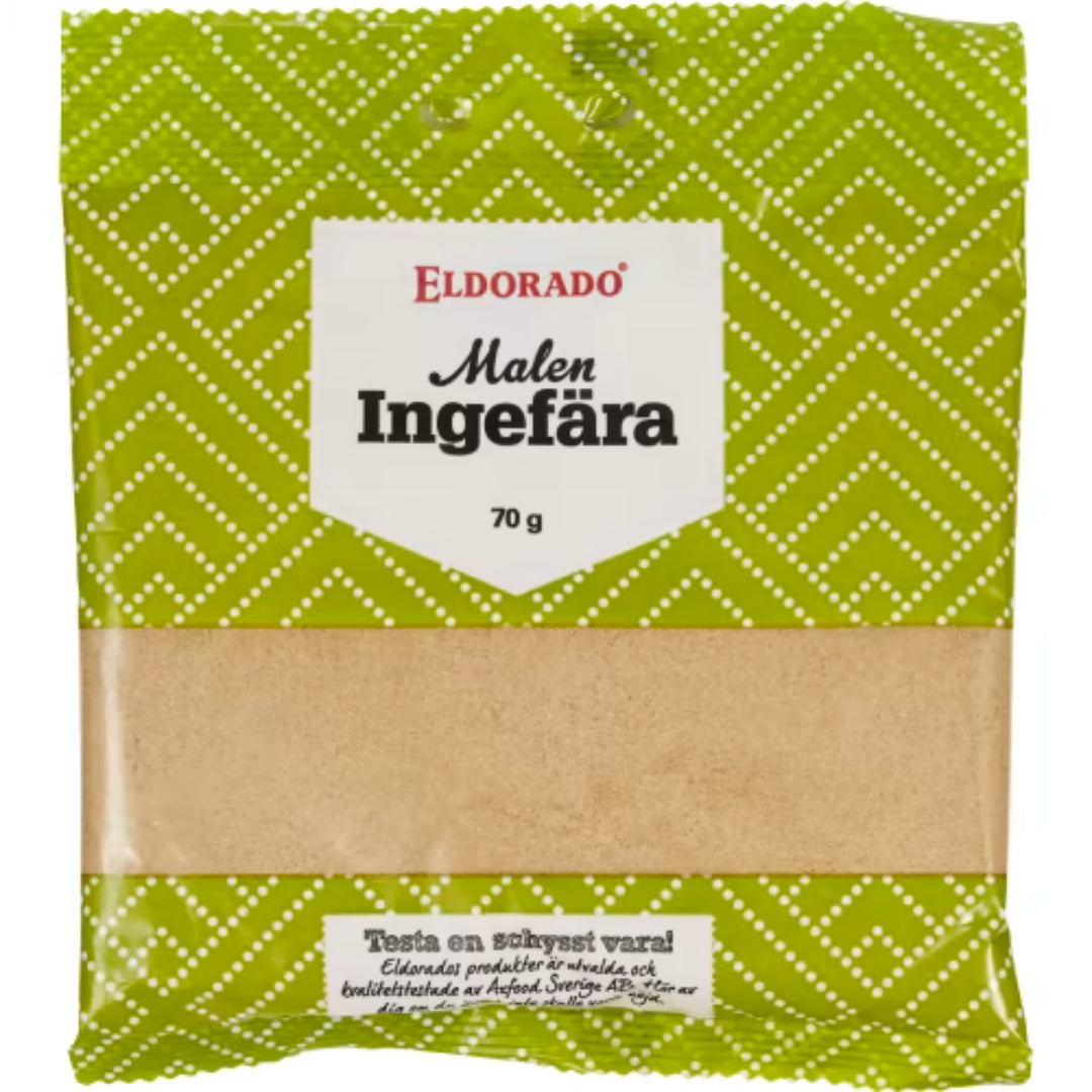 Eldorado Ingefära Malen Påse - Ground Ginger 70g
