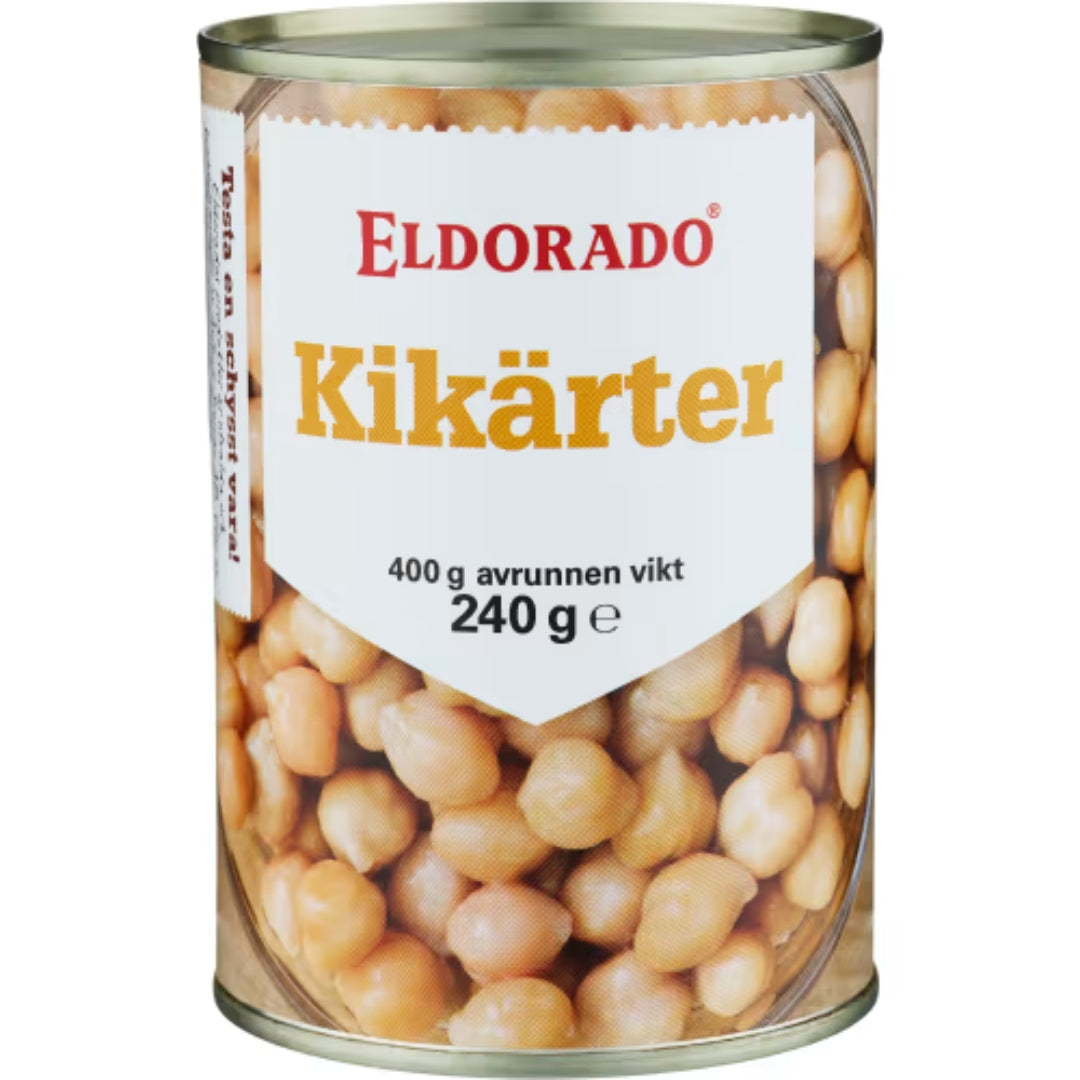 Eldorado Kikärter - Cooked Chickpeas 400g