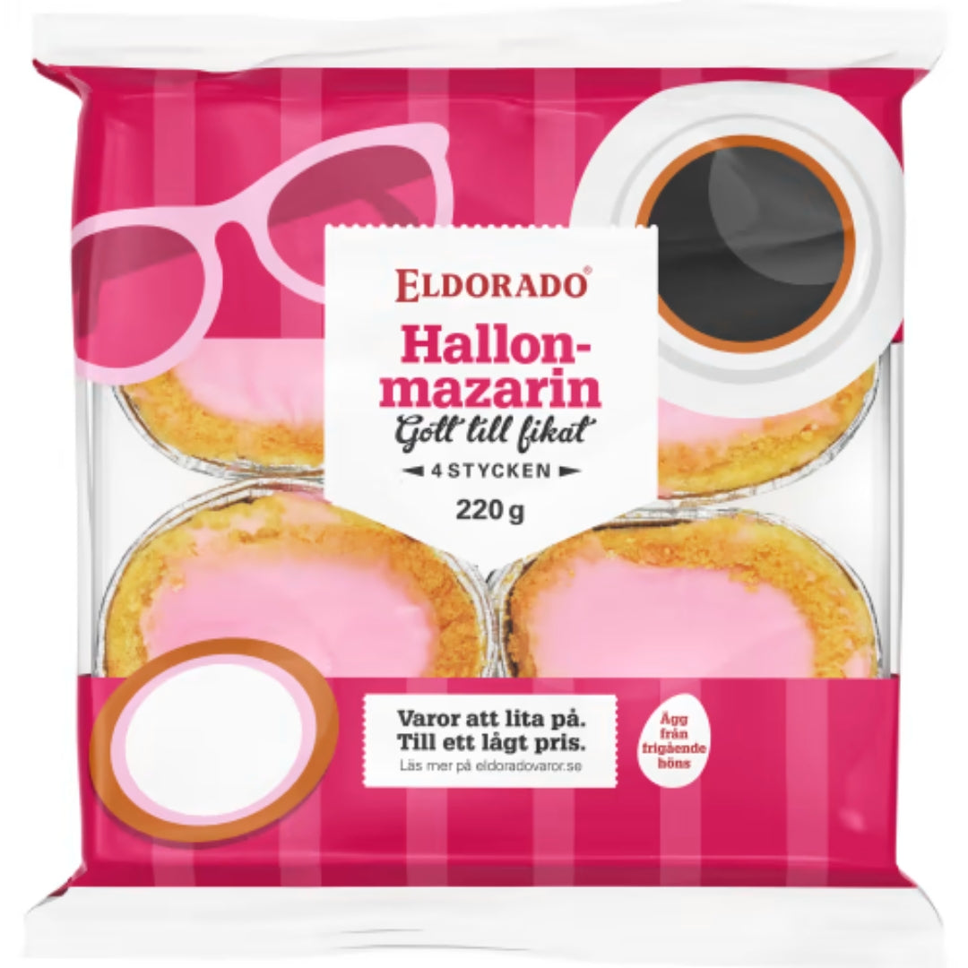 Eldorado Mazarin Hallon - Pastry with Raspberry filling 220g