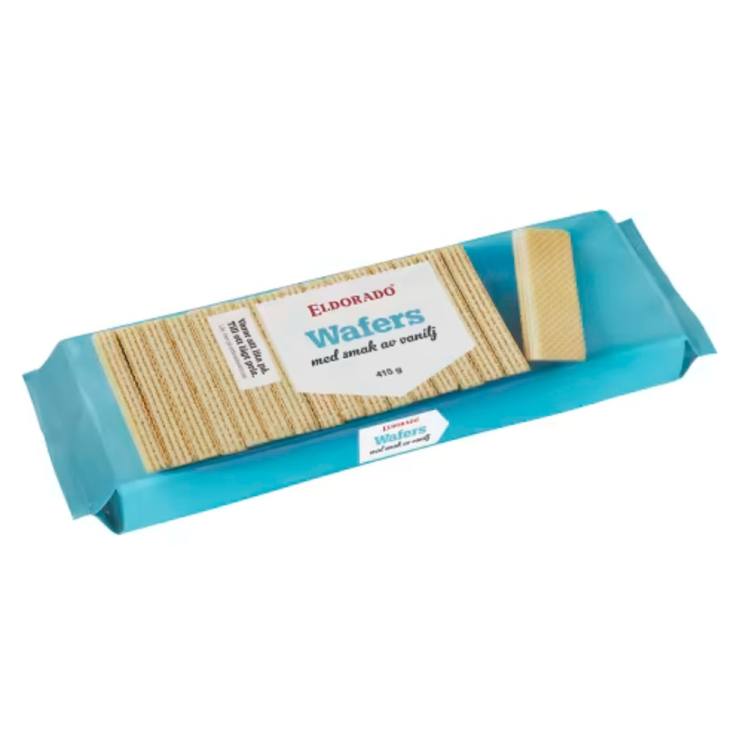 Eldorado Wafers Vanilj - Crispy Vanilla-Flavored Wafers 415g