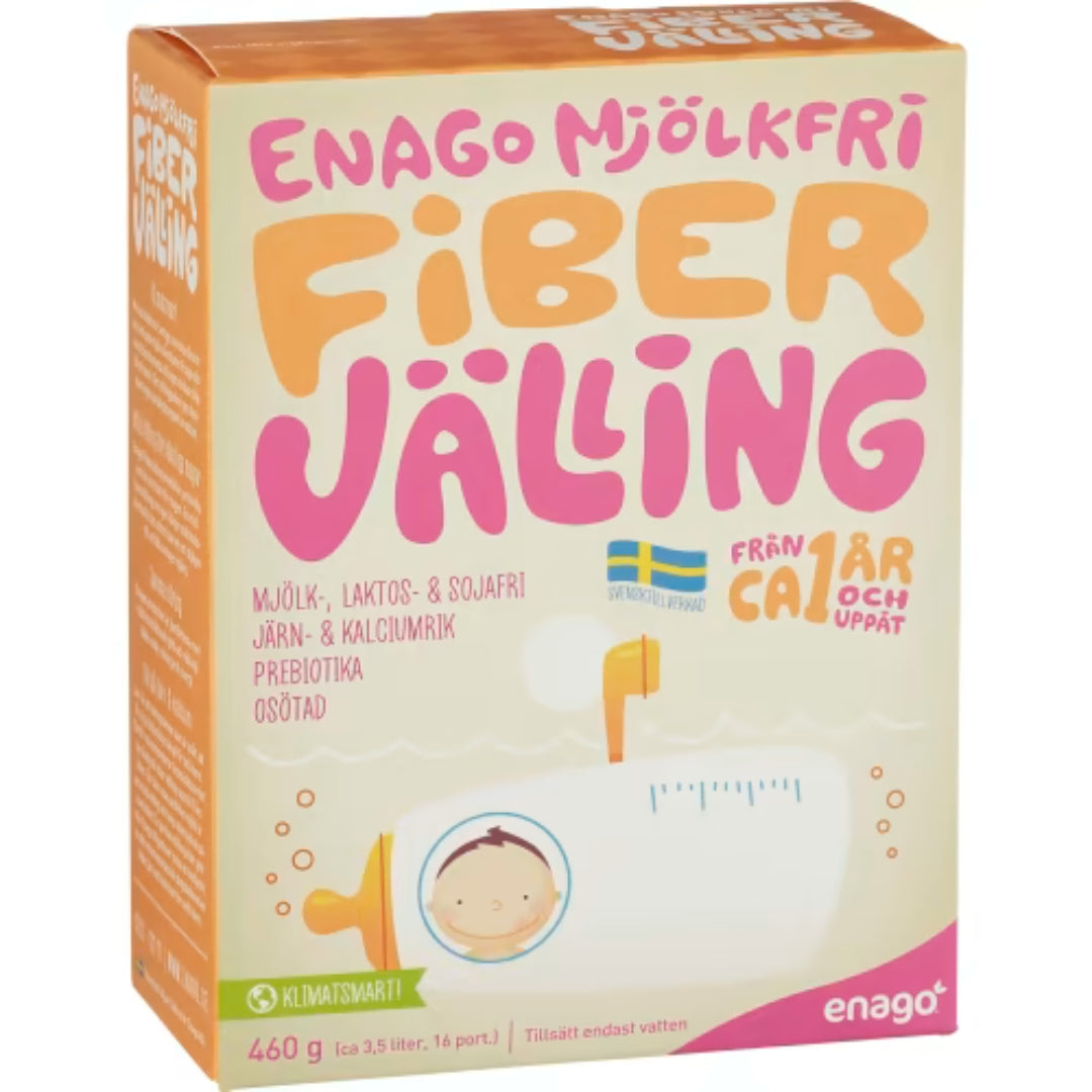 Enago Fibervälling Mjölkfri Från 12 Månader - Dairy-Free Wholegrain Porridge with Oats, Corn & Rye 460g