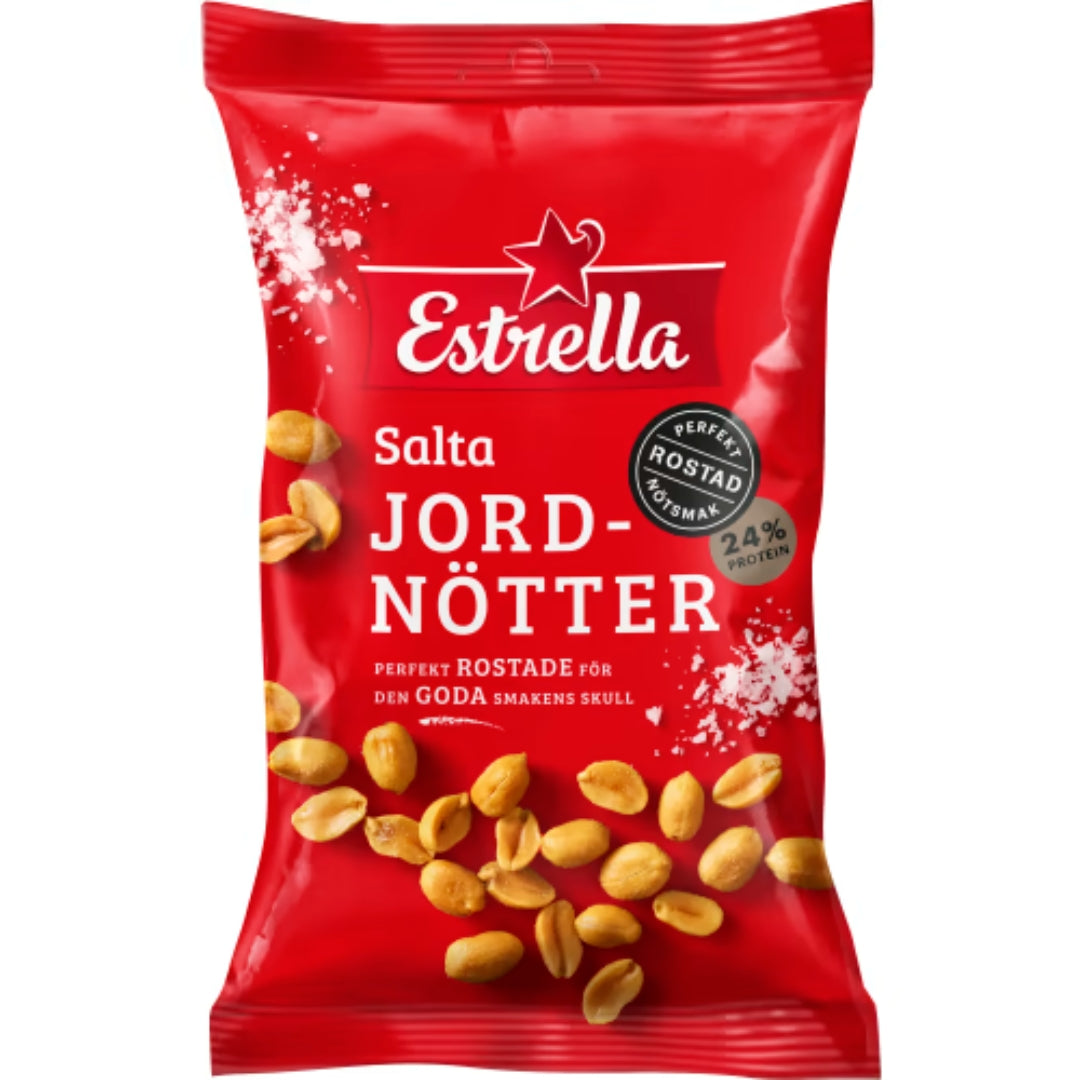 Estrella Jordnötter Salta - Roasted Salted Peanuts 275g