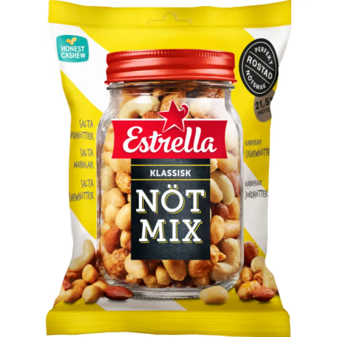 Estrella Nötmix Klassisk - Classic Nut Mix 175g