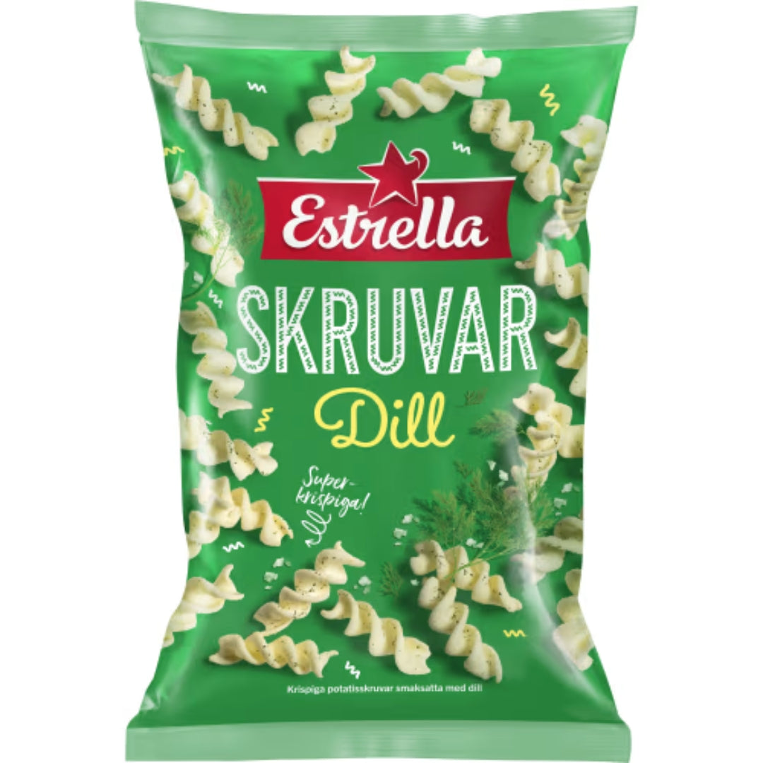 Estrella Skruvar Dill - Dill Twists 80g
