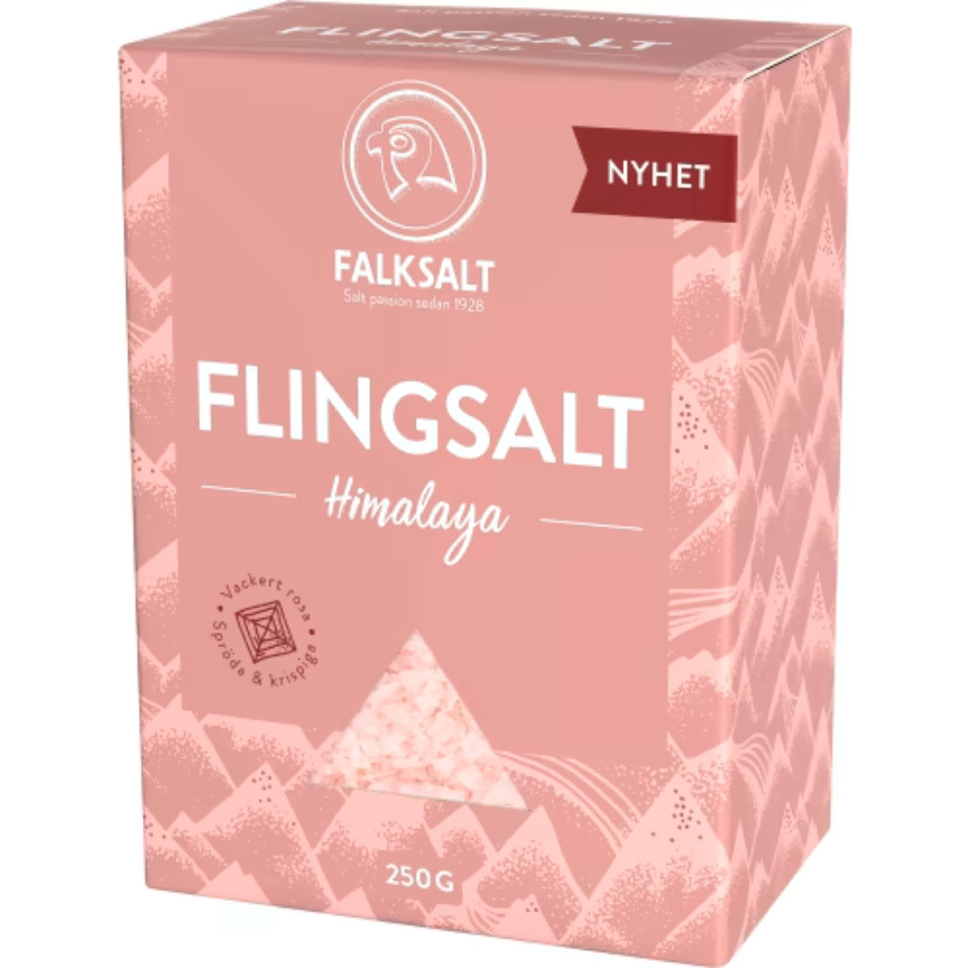 Falksalt Flingsalt Himalaya - Himalayan Pink Flake Salt 250g
