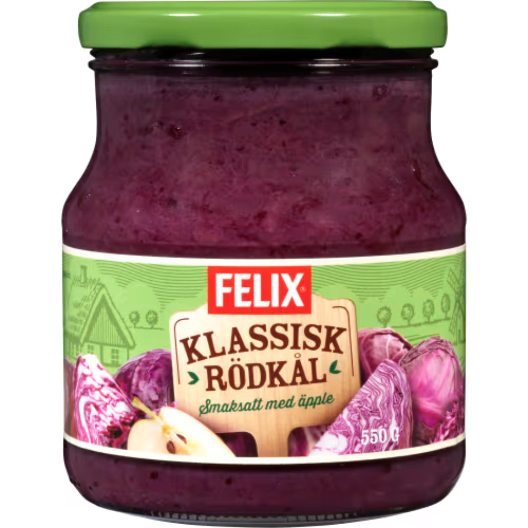 Felix Rödkål Klassisk - Classic Red Cabbage 550g