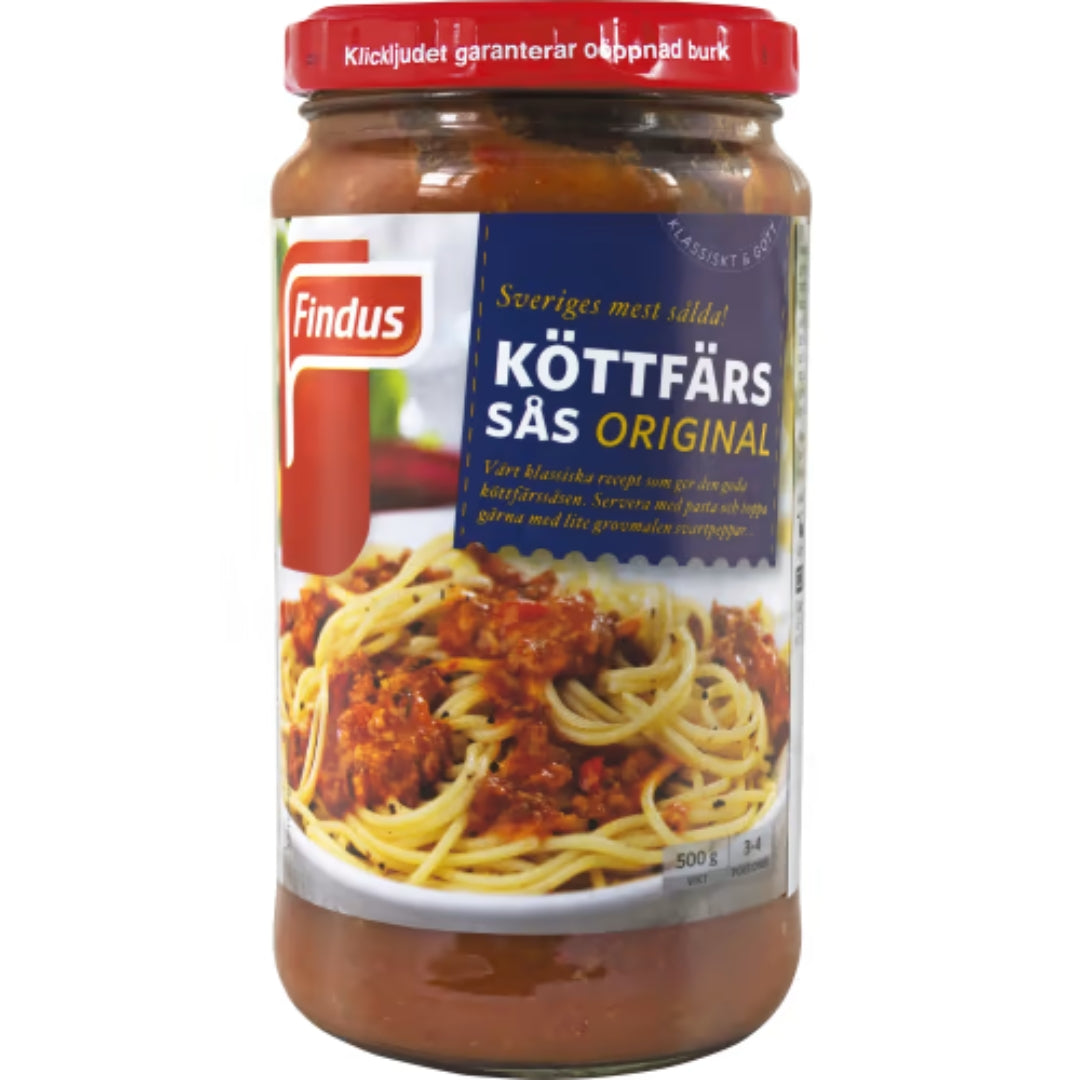 Findus Köttfärssås Original - Meat Sauce 500g