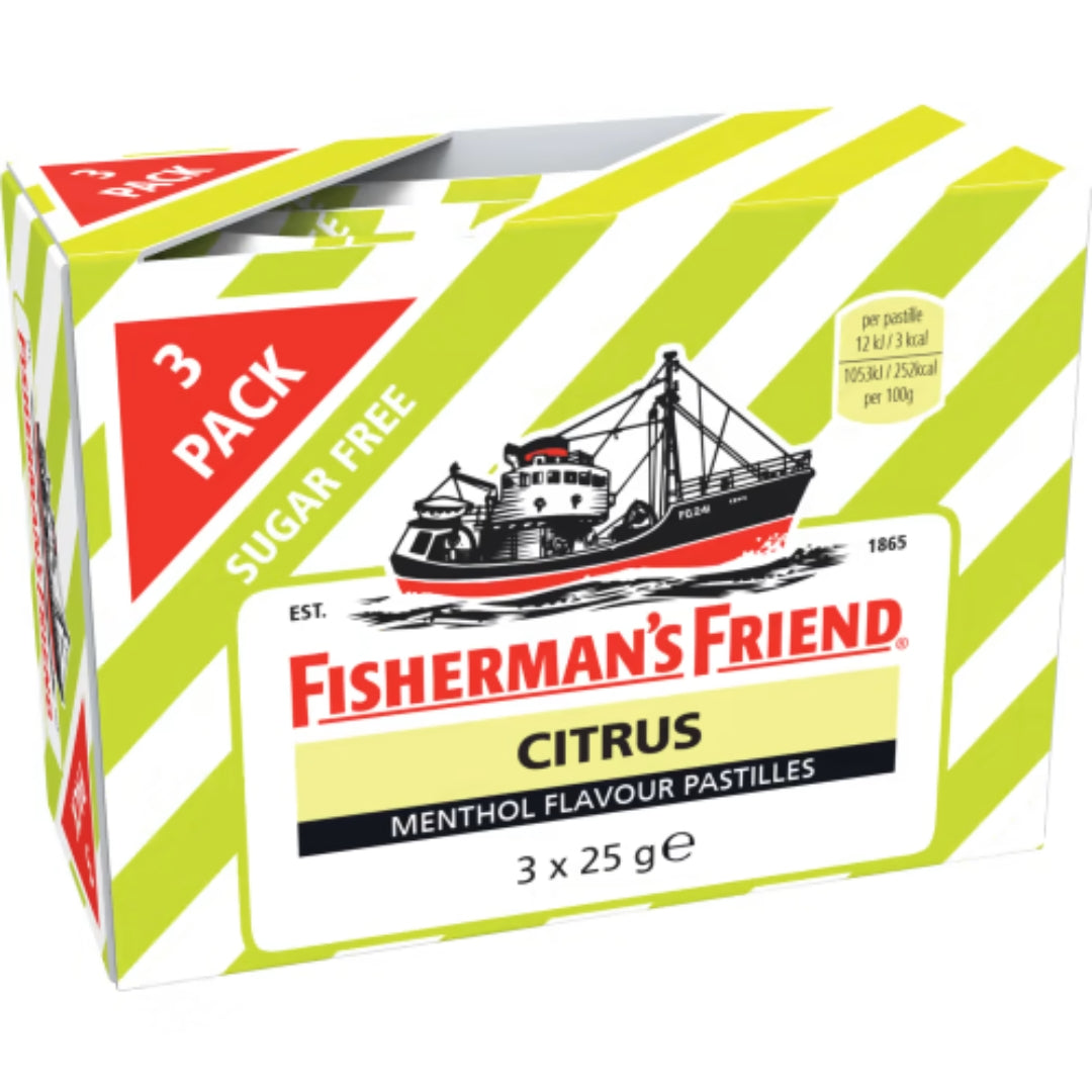 Fishermans Friend Citrus - Citrus Lozenges 3p/25g