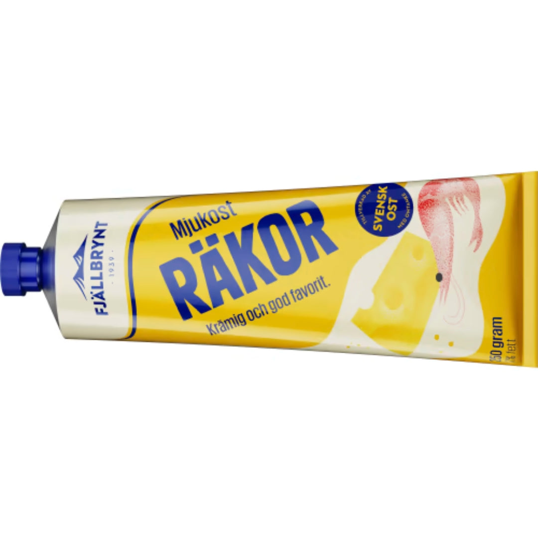 Fjällbrynt Räkor Mjukost 17% - Shrimp Cheese Spread 250g
