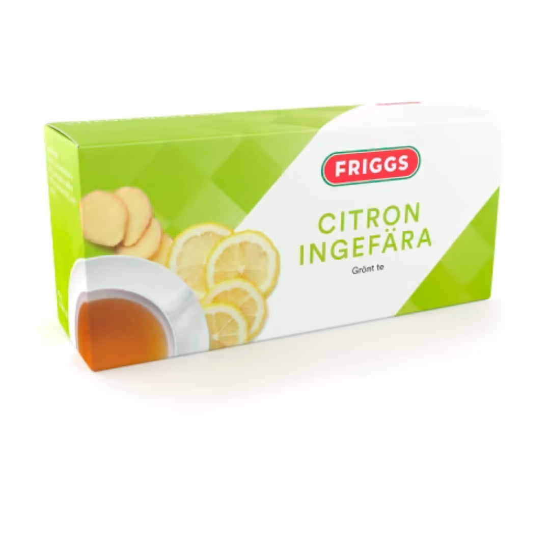 Friggs Citron Ingefära - Ginger Lemon Tea 20p