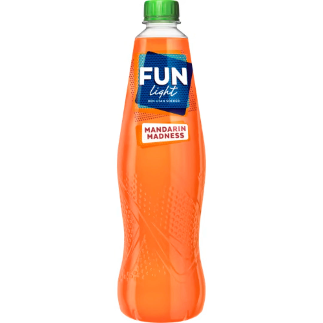 Fun Light Mandarin Madness - Cordial with a Mandarin flavor 1L