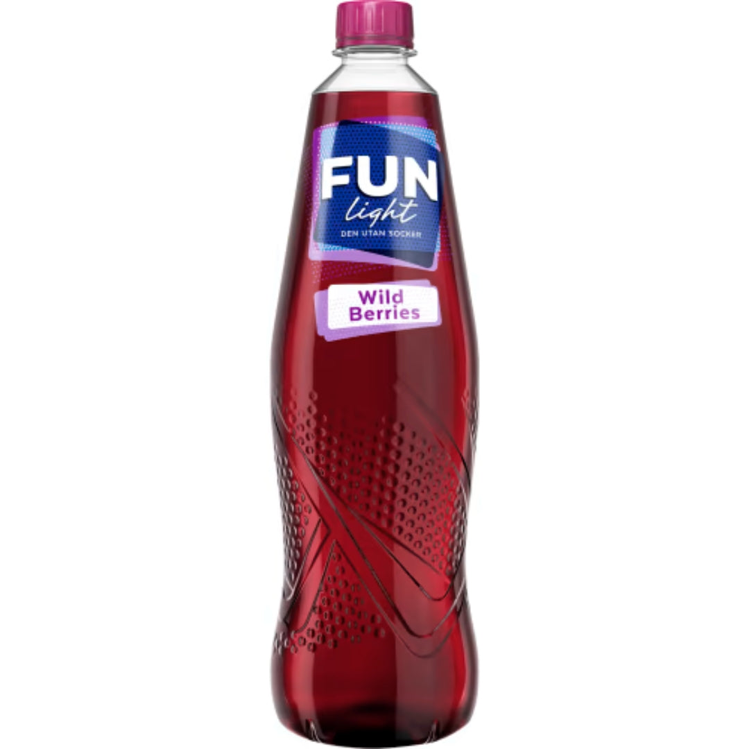 Fun Light Wild Berries - Sugar-Free Cordial with the taste of Wild Berries 1L